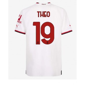 AC Milan Theo Hernandez #19 Bortatröja 2022-23 Kortärmad